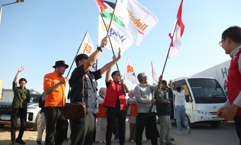 Lewat Kairo, Bantuan Indonesia for Palestine Movement Menuju Gaza