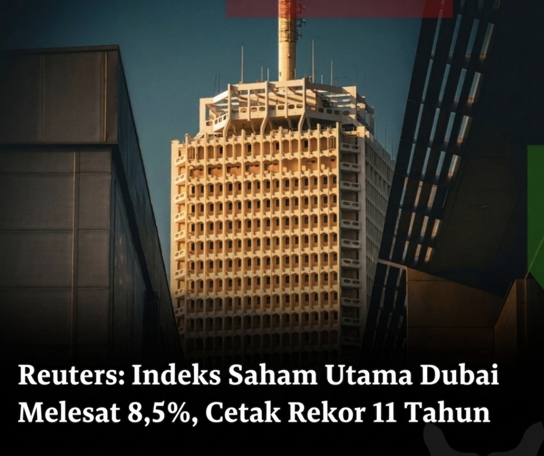 Di Tengah Hujan Rudal, Allah Jaga Ekonomi Dubai: Indeks Saham Melesat Rekor 11 Tahun!