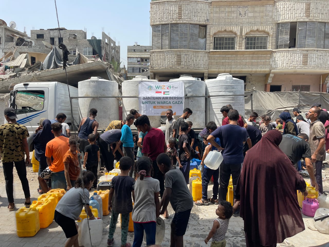 Gejolak Timur Tengah Tak Surutkan Solidaritas, Semangat Berbagi untuk Gaza Terus Mengalir